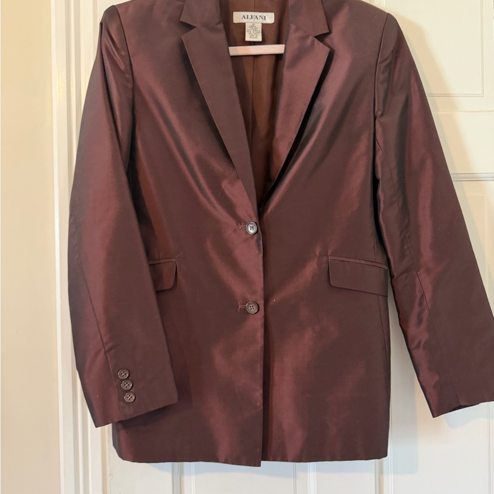 Alfani Women's 100% Silk Blazer